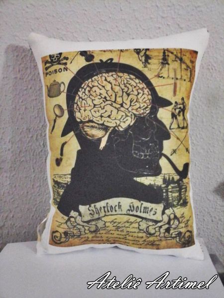 Almofada Sherlock Holmes