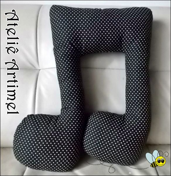 Almofada Colcheia
